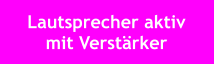 Lautsprecher aktiv mit Verstärker