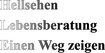 Hellsehen Lebensberatung Einen Weg zeigen